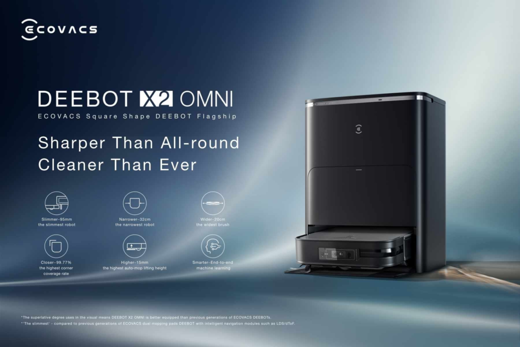 Ecovacs Deebot X2 Omni review features