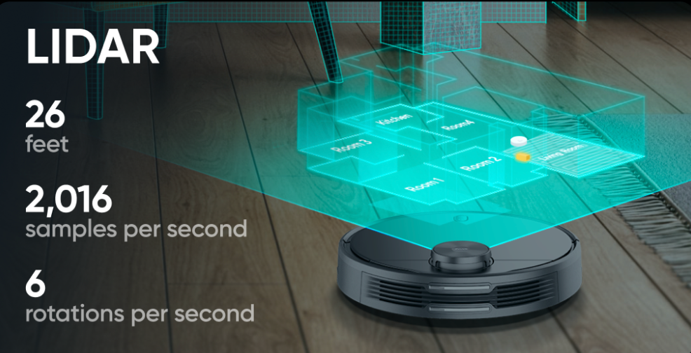 Wyze Robot Vacuum review lidar